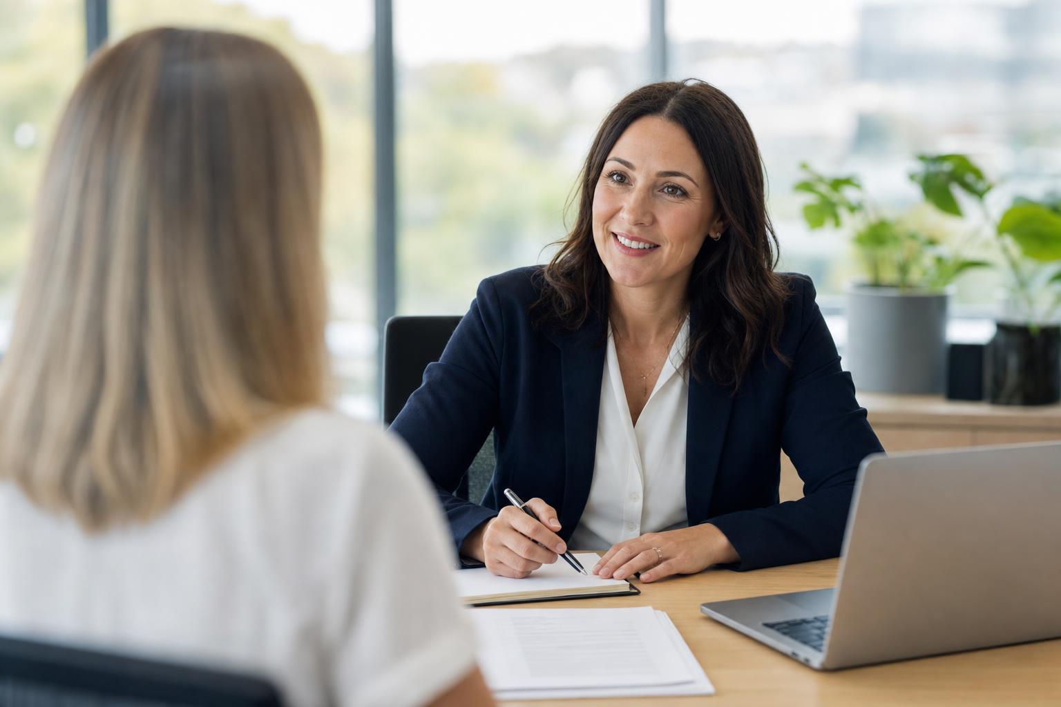 A Mullane Lindsay solicitor advising a client